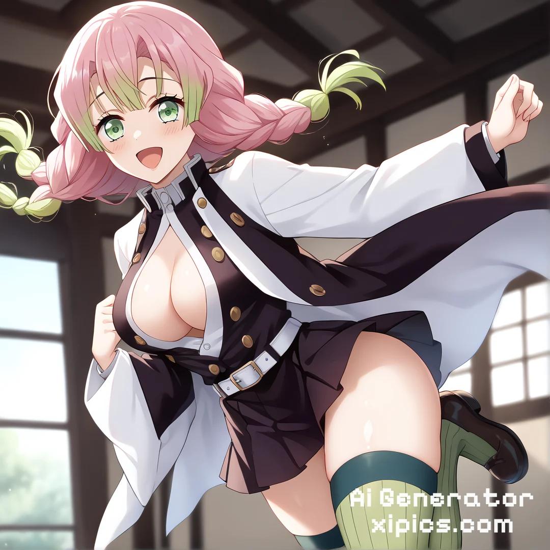 mitsuri cosplay porn gif - Tempting Touches NSFW