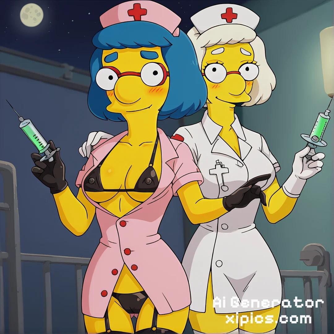 the simpsons porn comics - Pleasure Takes Over