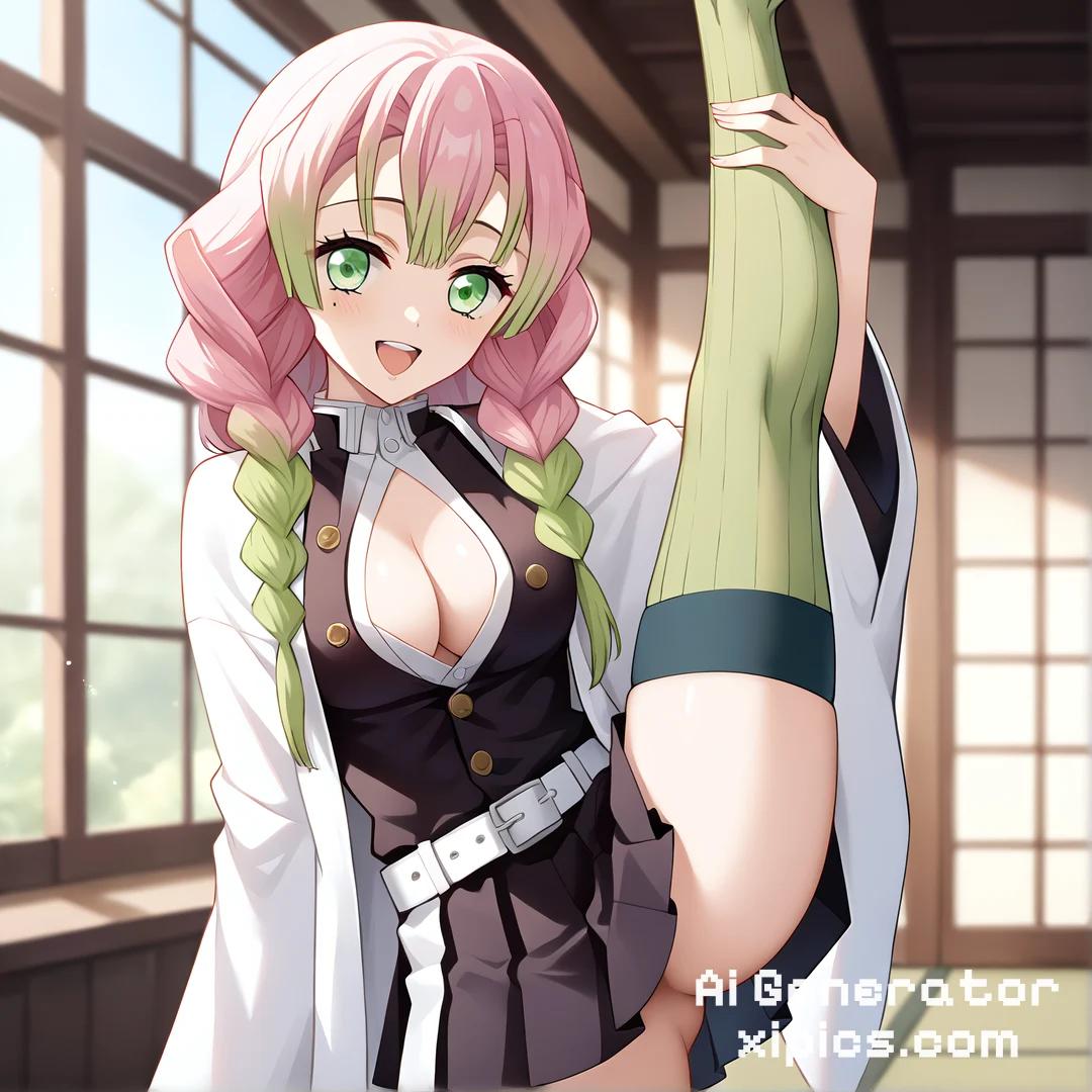 mitsuri and nezuko sex - Surrender to the Heat sex