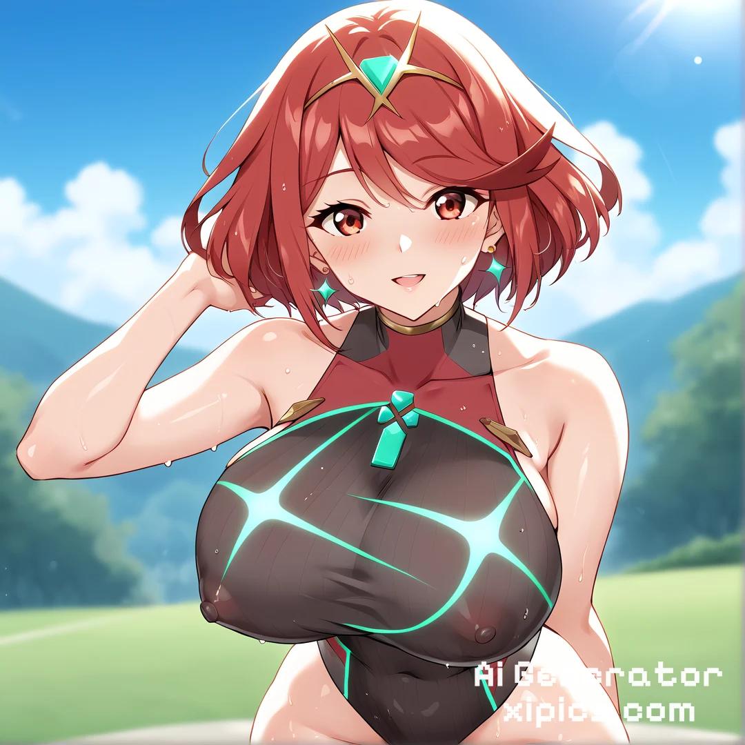 pyra x mythra r34 - Irresistible Heat NSFW