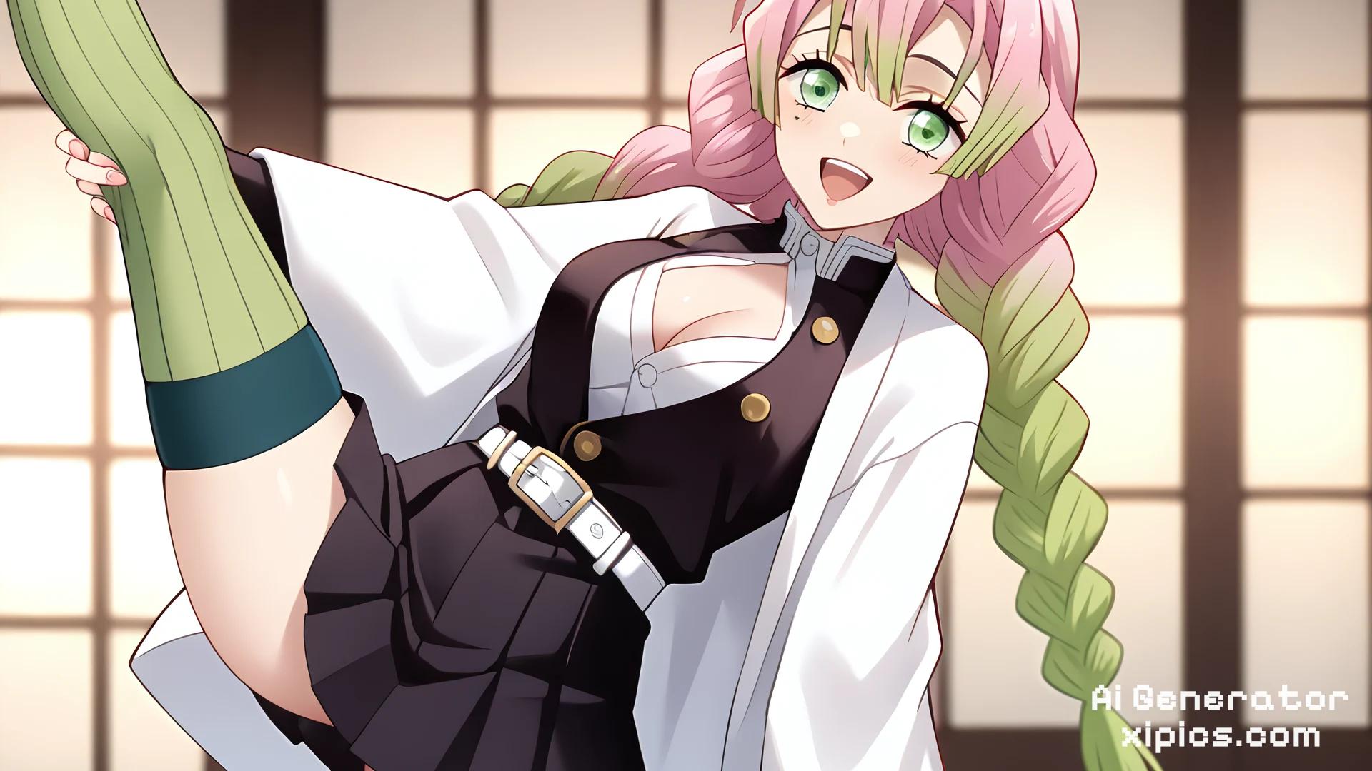 nezuko x mitsuri r34 - Breathless Temptation NSFW