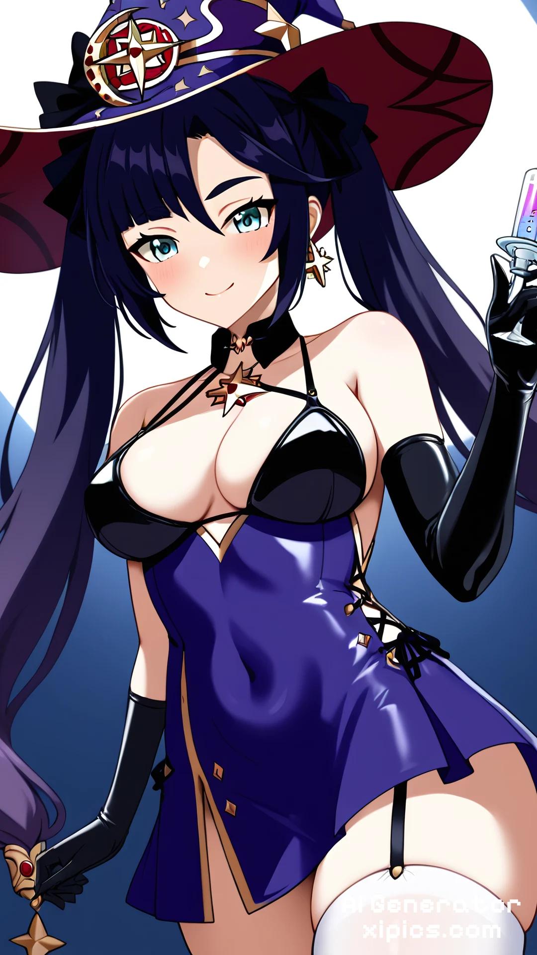 mona genshin impact xxx - Set the Night on Fire nude