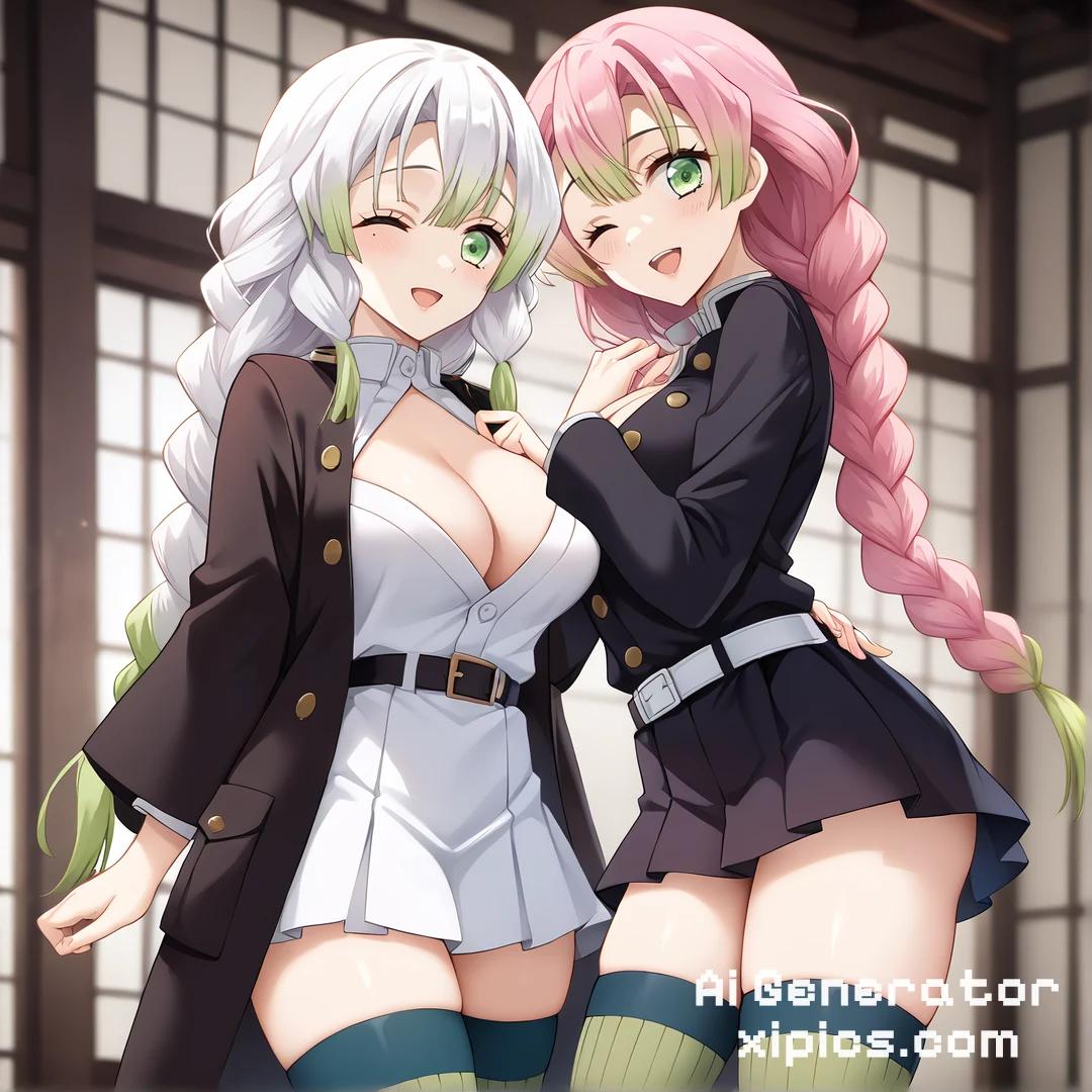 demon slayer cosplay xxx - Undeniable Chemistry Ai Porn