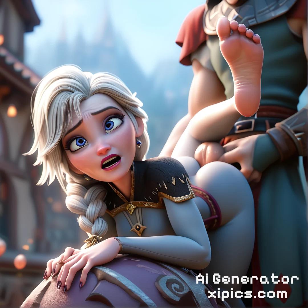 elsa frozen hot - Lost in Your Heat dirty xxx