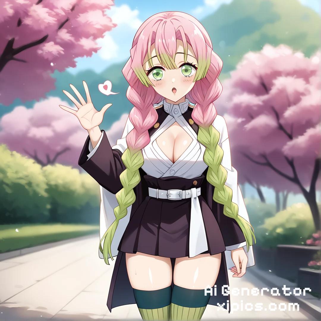 mitsuri hentai - Wild and Untamed Ai Generator