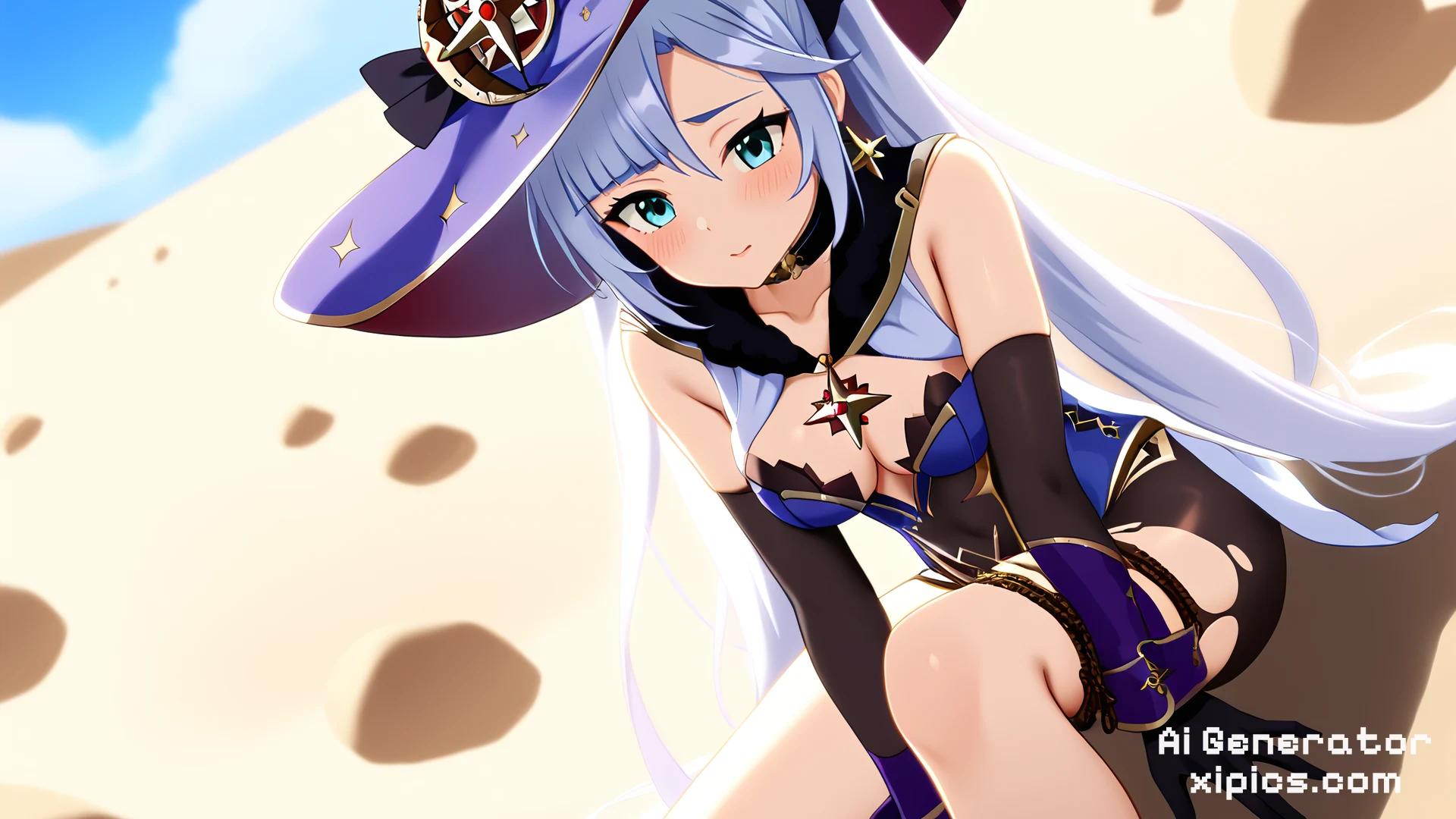 genshin impact mona cosplay porn - Melt Into My Arms Tonight