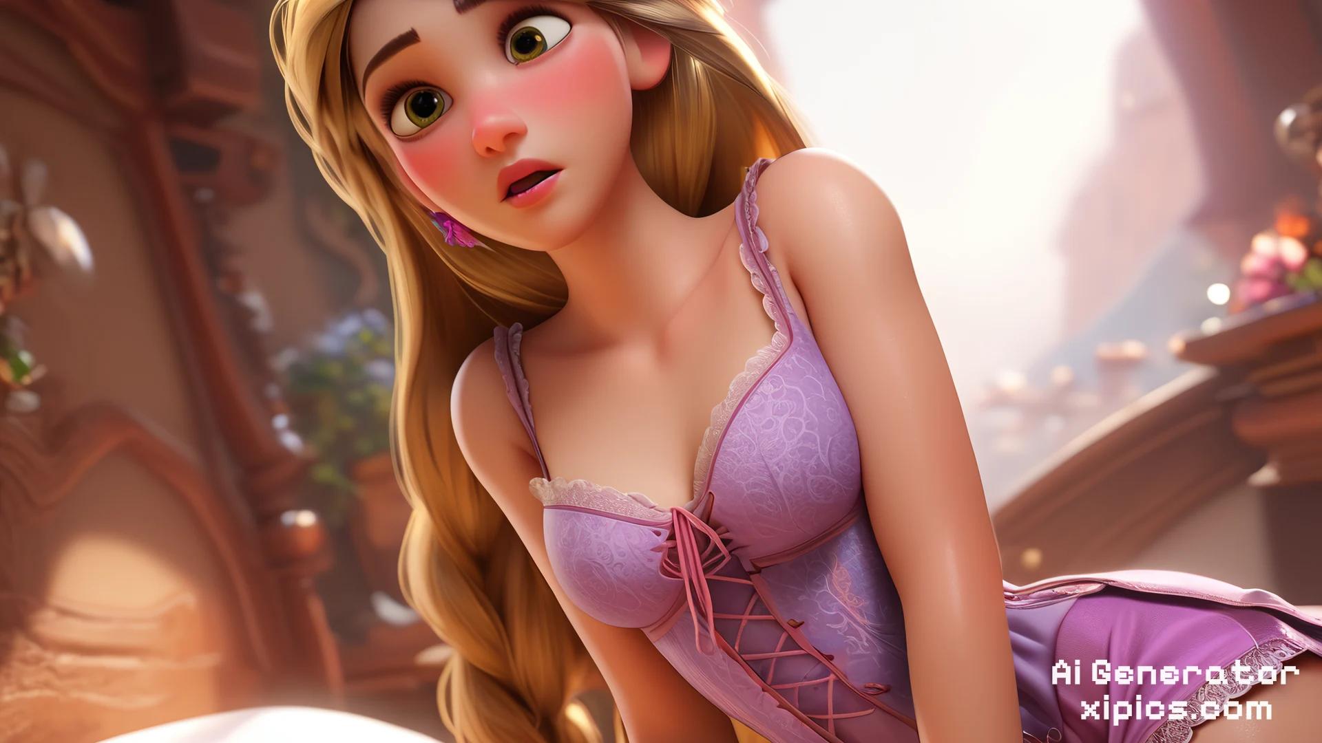 rapunzel ai xxx - Unchained Seduction Sexy lover