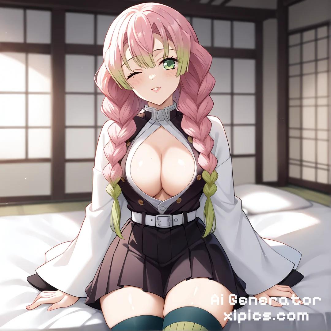 kanroji mitsuri hentai - Unleashed Desire Ai Porn