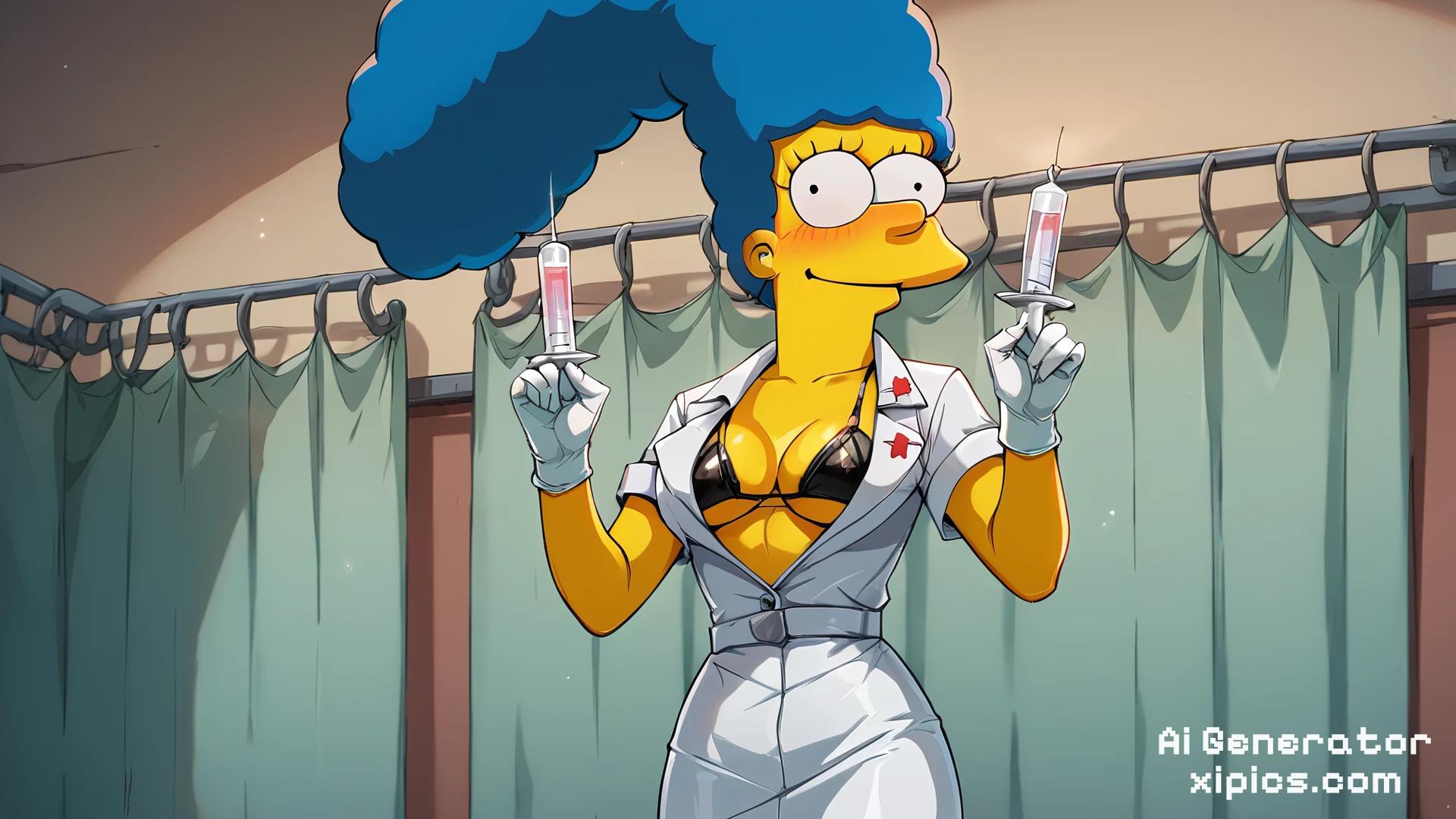 marge simpsons boobs - Nothing Can Cool This Fire