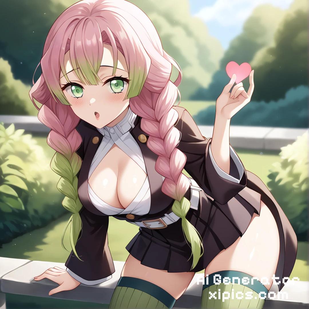 mitsuri ai nsfw - Drenched in Passion hard porn