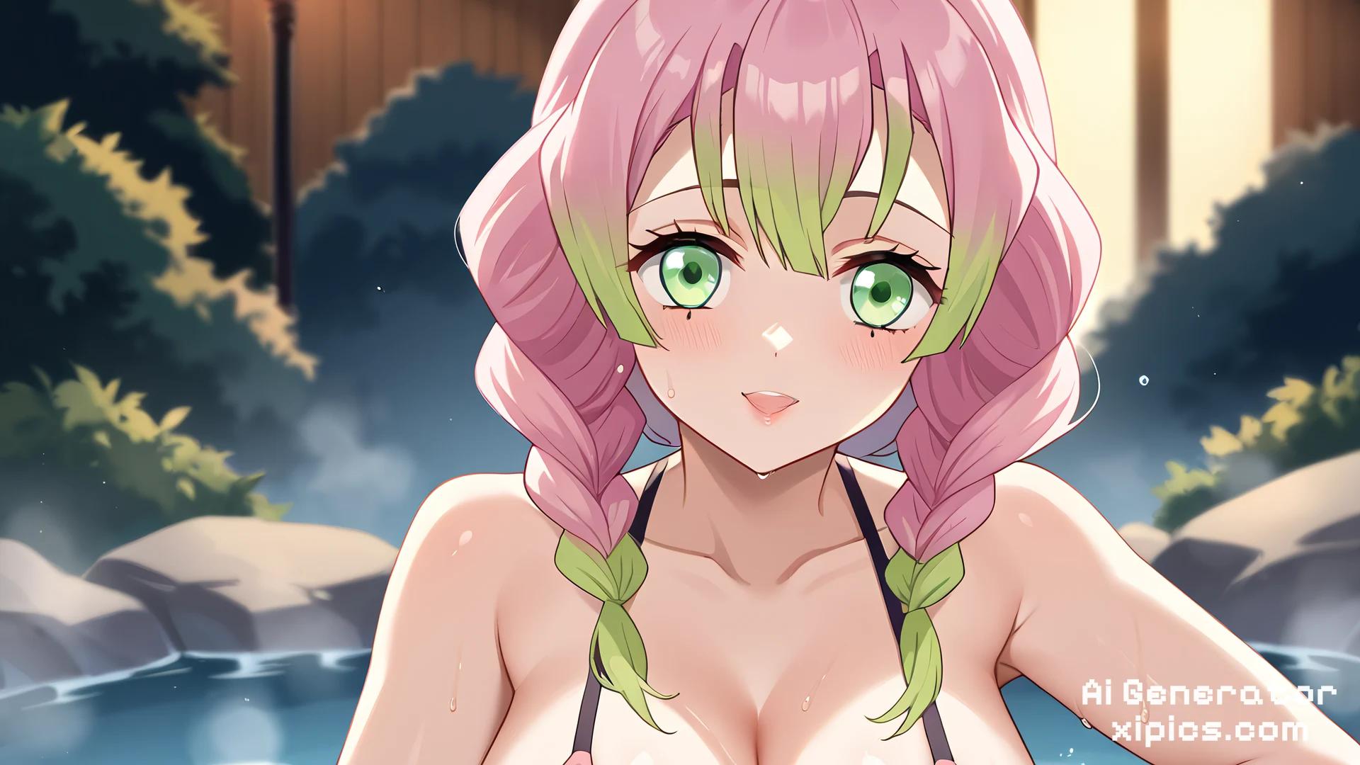 naked demon slayer gif - Tease & Tempt Ai nude