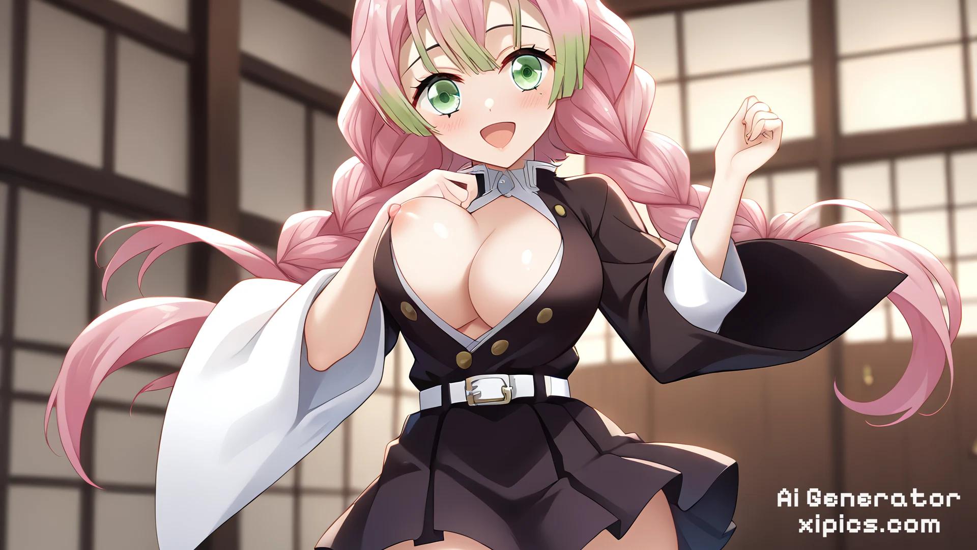 mitsuri and shinobu naked - Tangled in Desire xxx