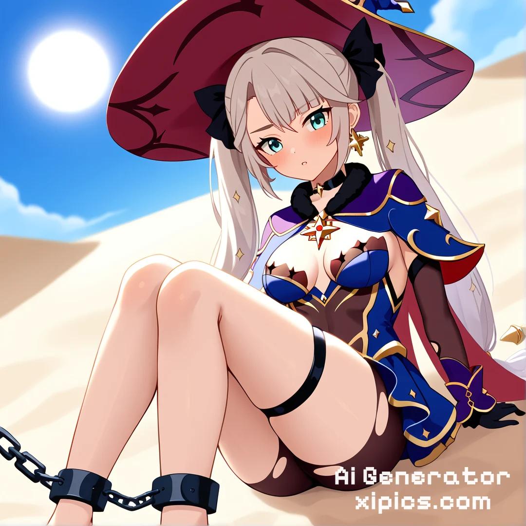 ai genshin impact porn - Seduction in the Air