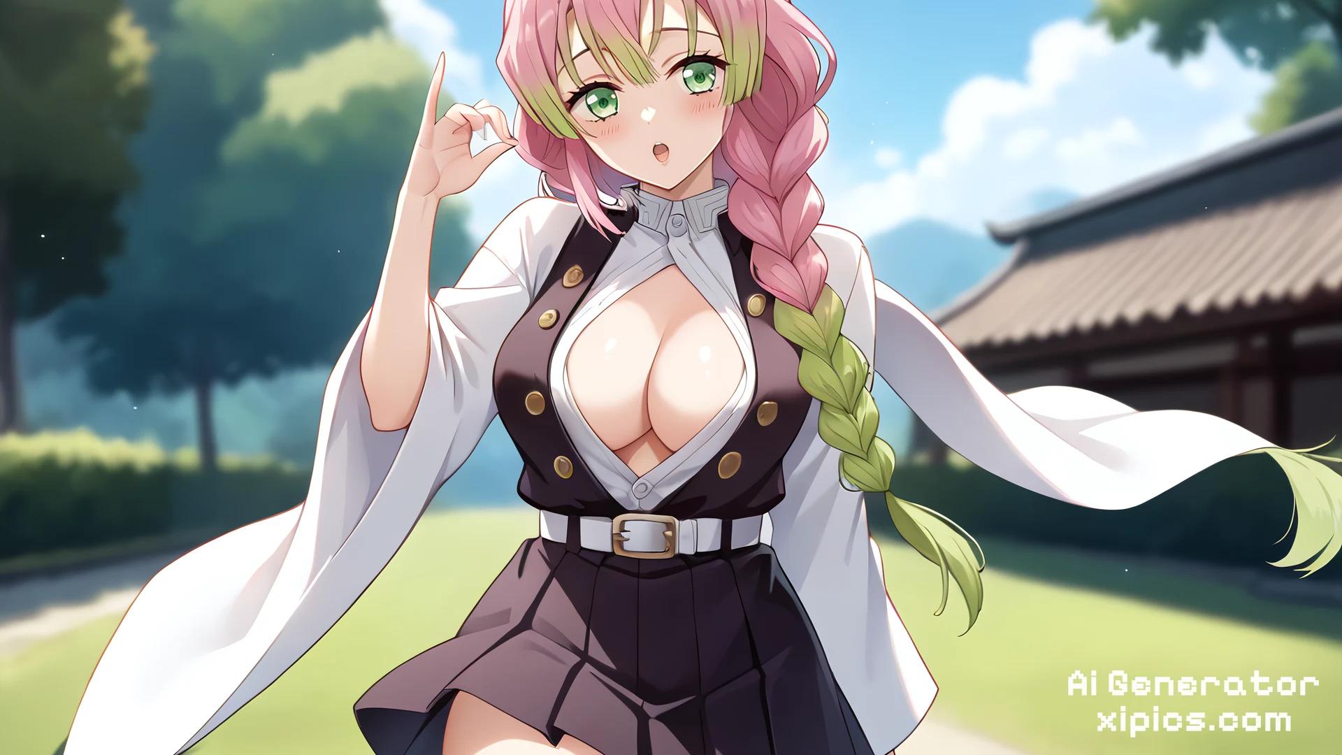 mitsuri and nezuko porn - Melt Into My Arms Tonight