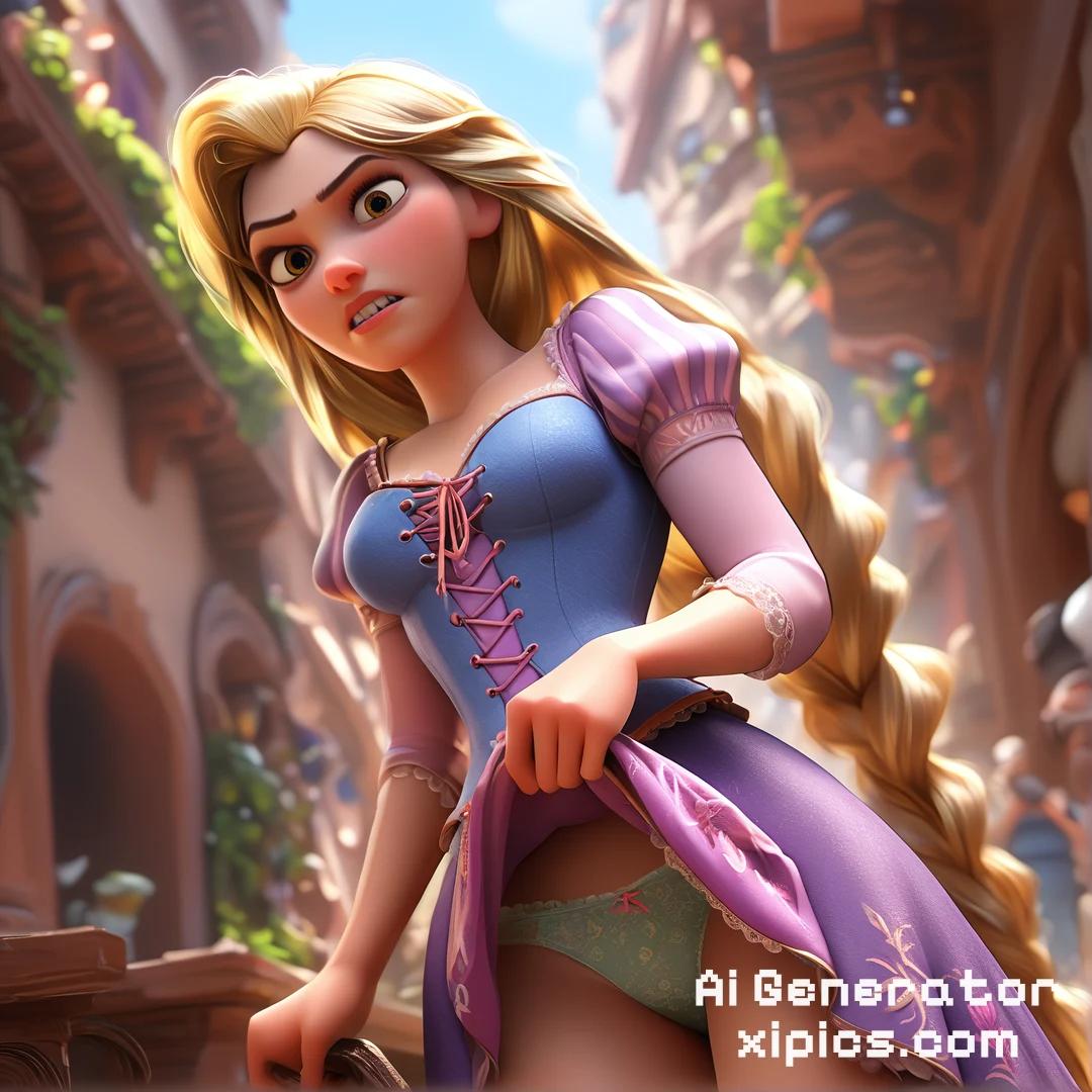 disney rapunzel naked - Burning for More NSFW Ai