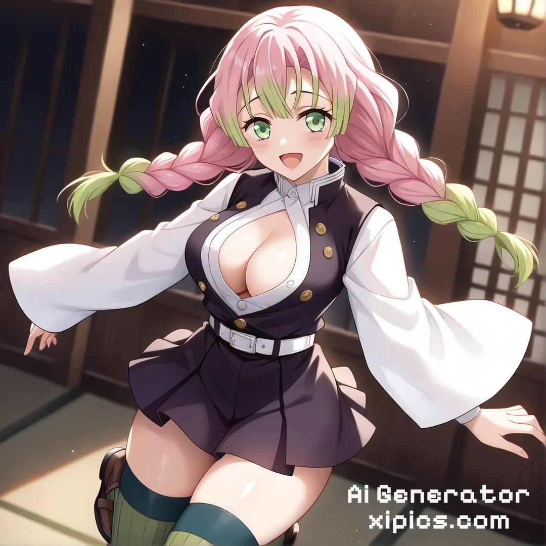 demon slayer mitsuri porn - Tangled in Desire xxx