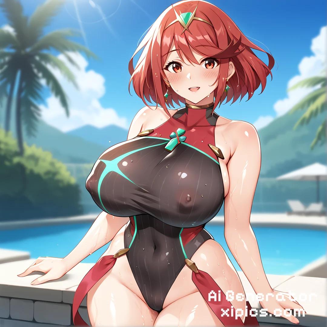 pyra xenoblade porn - Tangled in Desire xxx