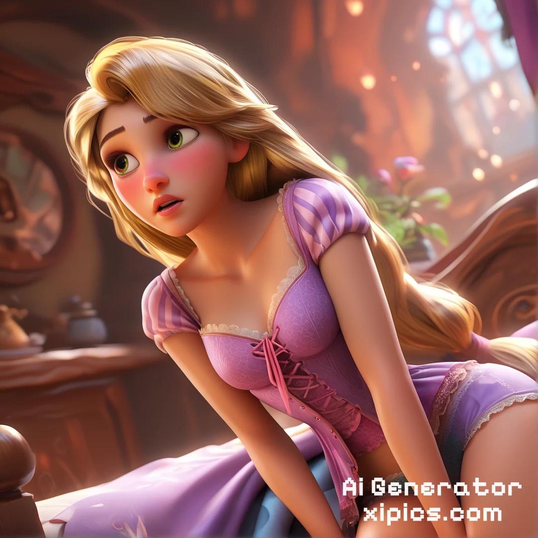 rapunzel hentai - Breathless Temptation NSFW