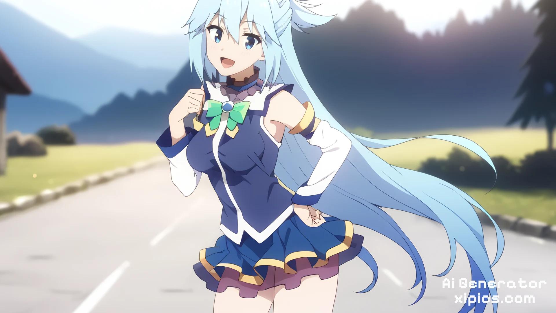 konosuba girls naked - Swept Away in Heat Ai Porn