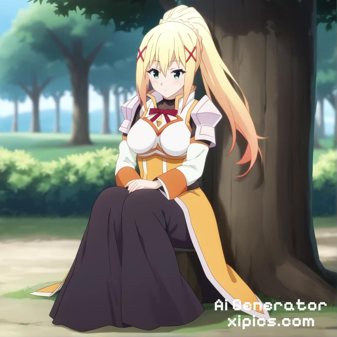 konosuba cosplay nude - Tempting Touches NSFW