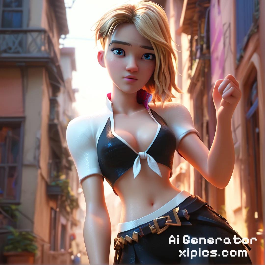 sexy gwen stacy porn - Let’s Lose Control Tonight