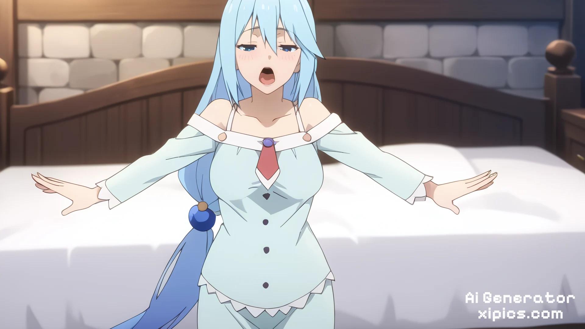 konosuba hentai gif - A Night of No Regrets