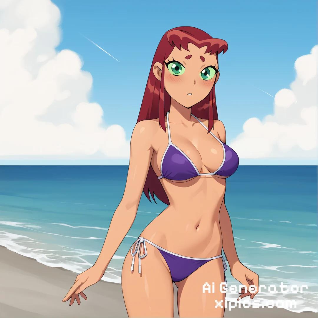 starfire r34 ai - Scorching Hot Unfiltered Nude