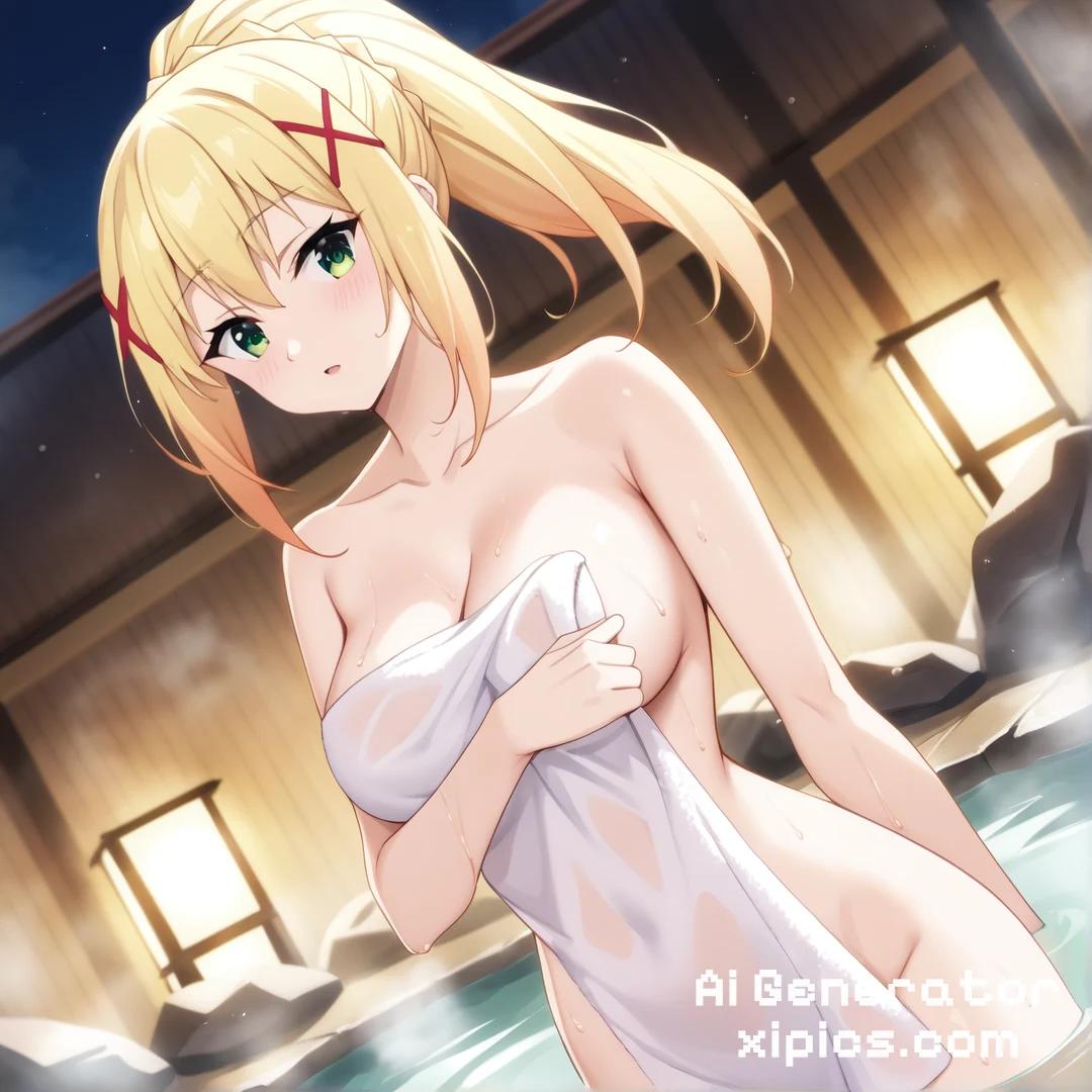 konosuba cosplay xxx - Burning with Passion Ai Porn