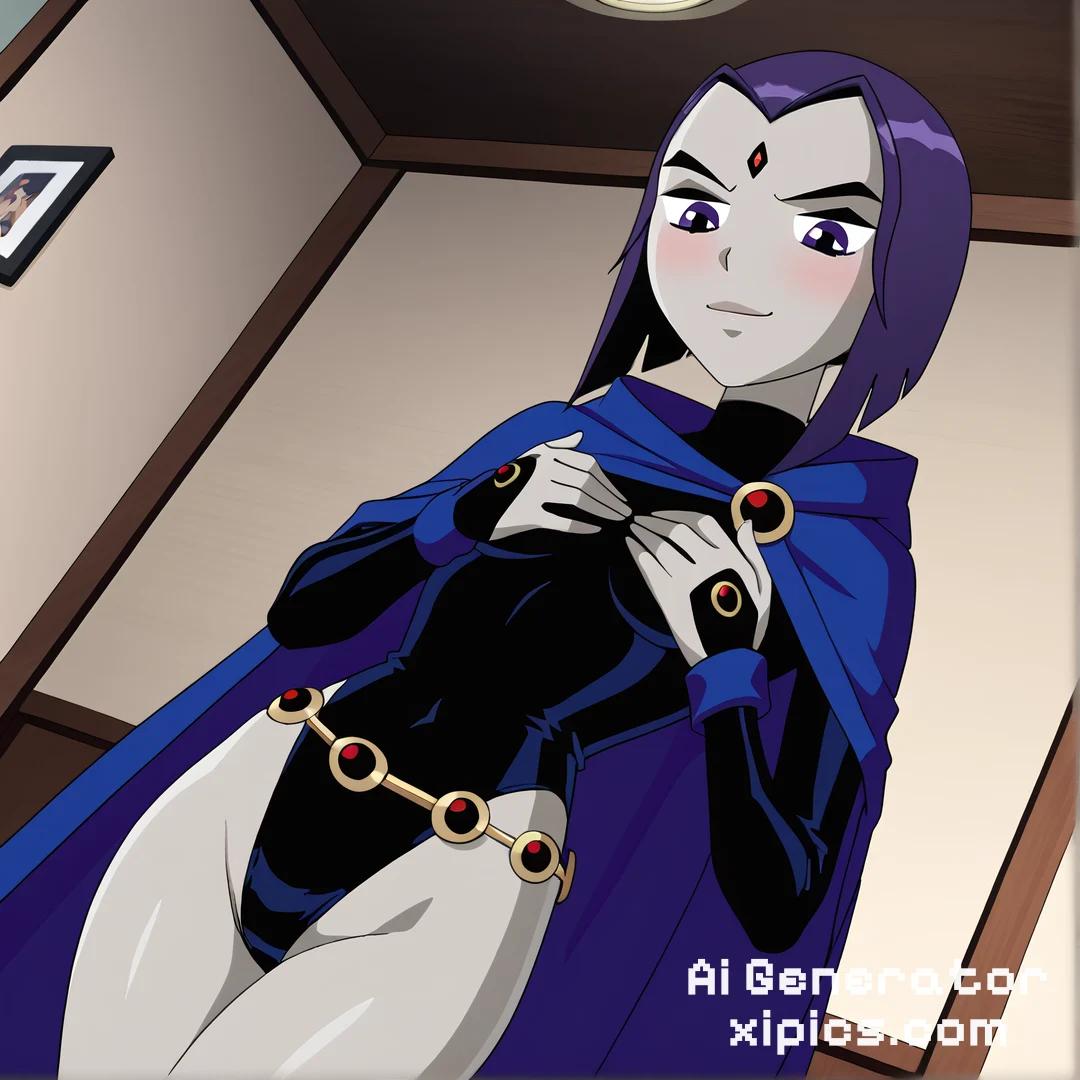 raven hentai comic - Seduction Begins Naughty Porn