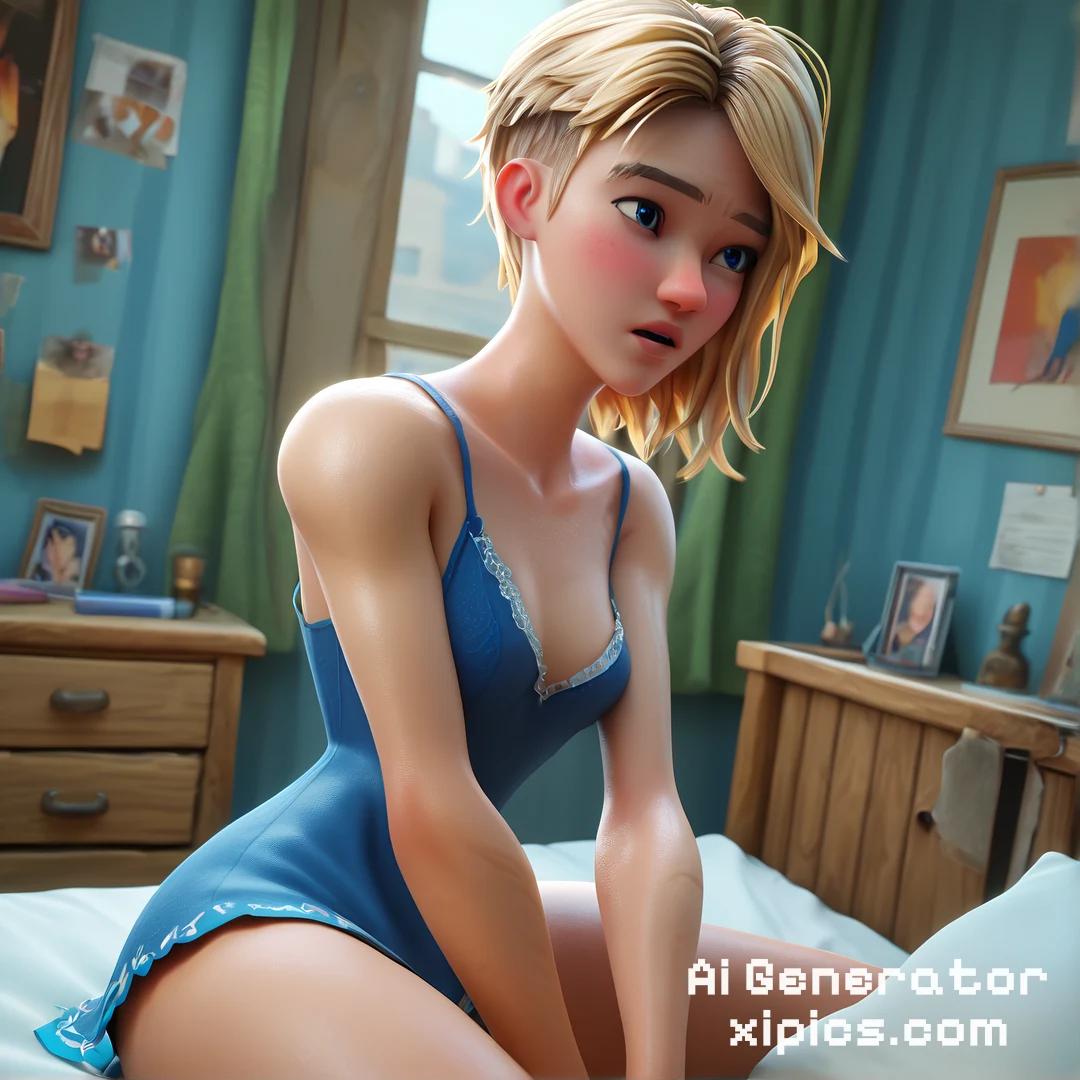 gwen stacy naked - The Heat Is Just Beginning