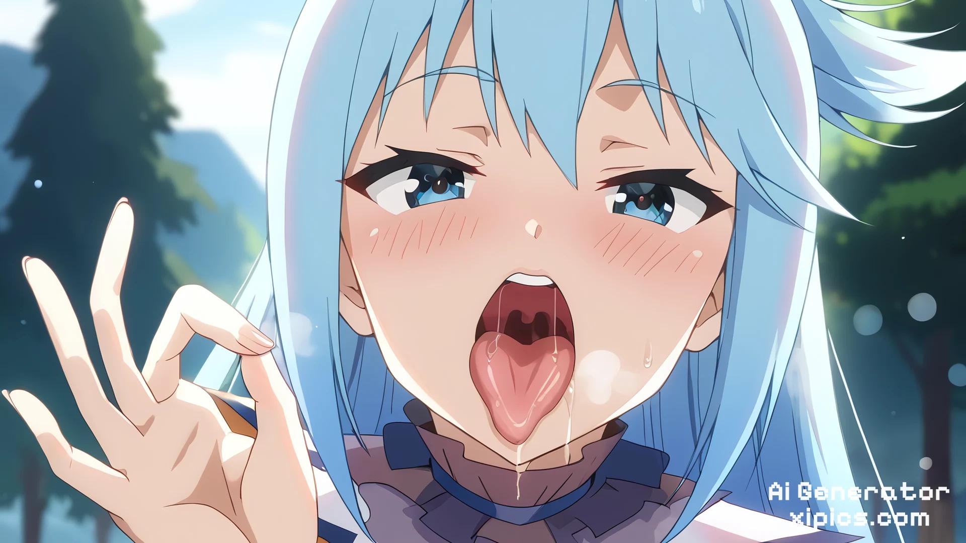 konosuba porn comics - Drenched in Seduction Naughty Ai Porn