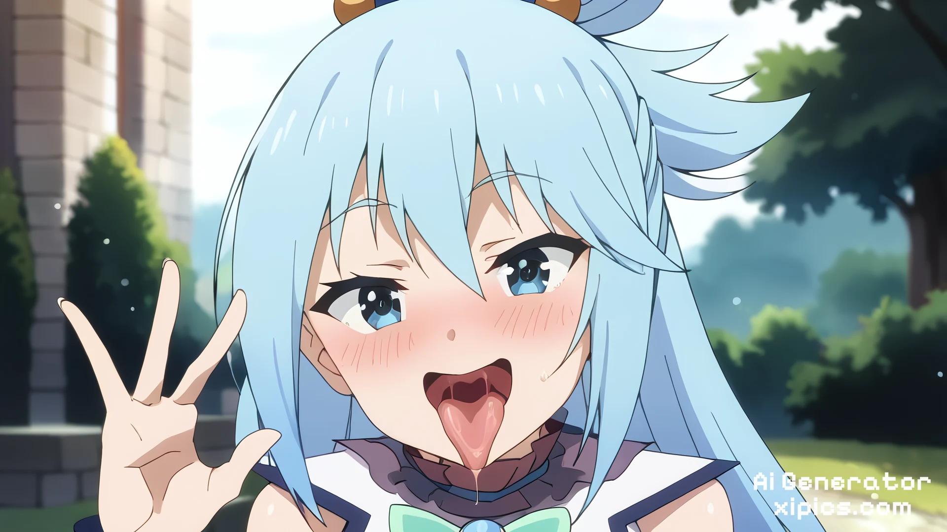 konosuba hentai gif - Every Second Feels Like Forever
