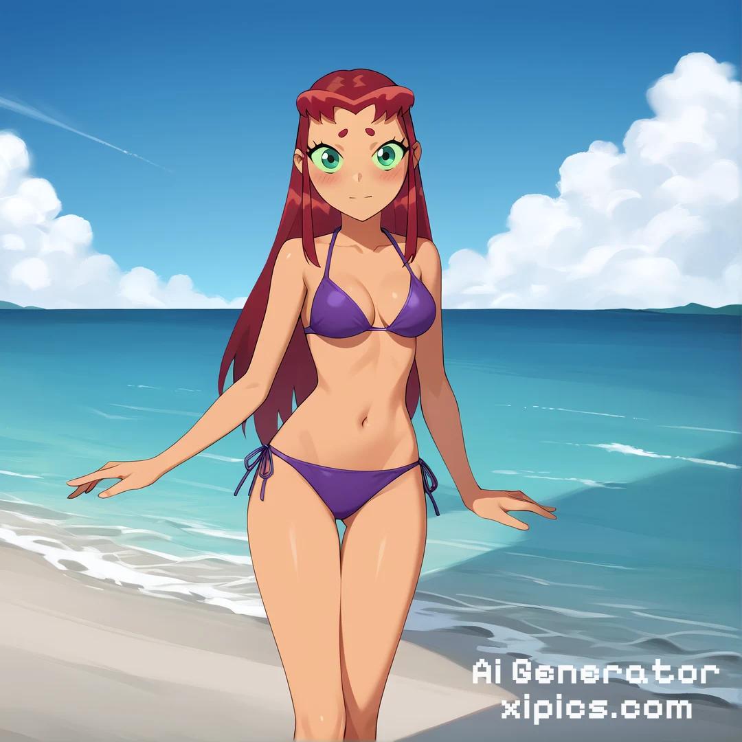 starfire hentai - Hot & Breathless Nights sex