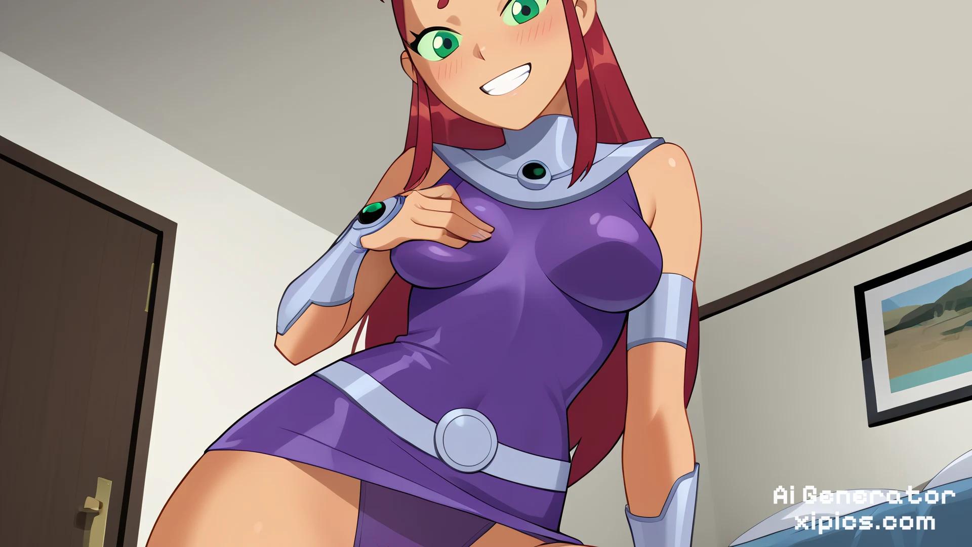 starfire ai r34 - Swept Away in Passion Porn