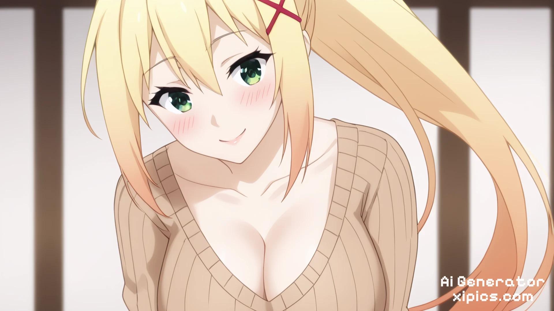 ai hentai konosuba - Set the Night on Fire