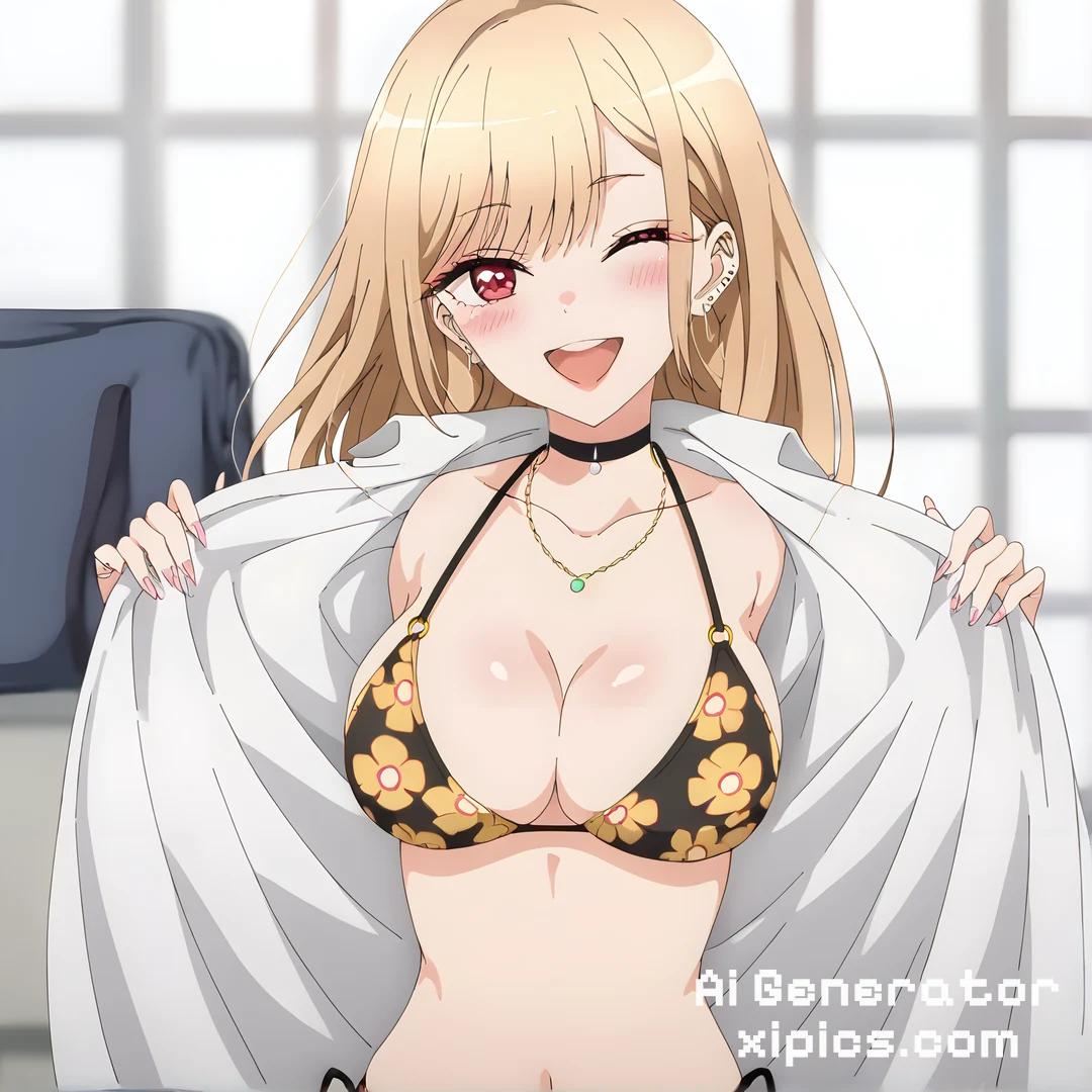 marin kitagawa cosplay r34 - Burning with Passion Ai Porn