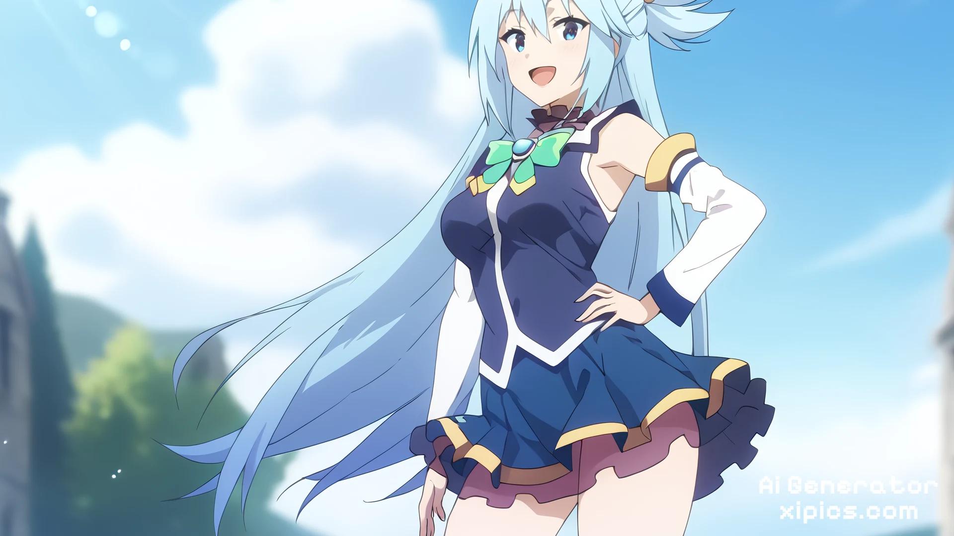 konosuba porn - Swept Away in Heat Ai Porn