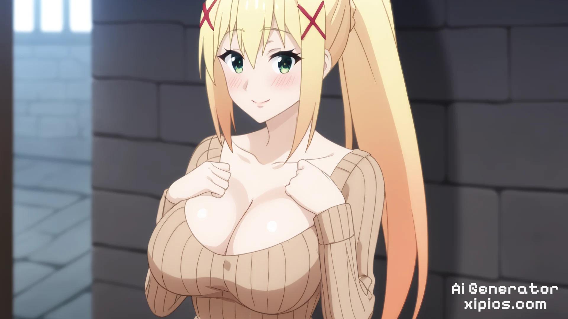 konosuba hentai comic - Your Hands My Weakness