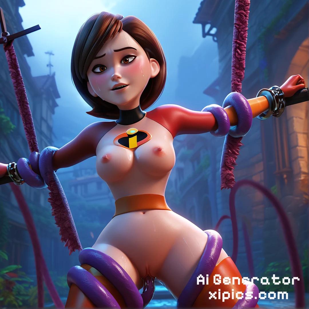 rule34 helen parr - Lost in the Fire nude