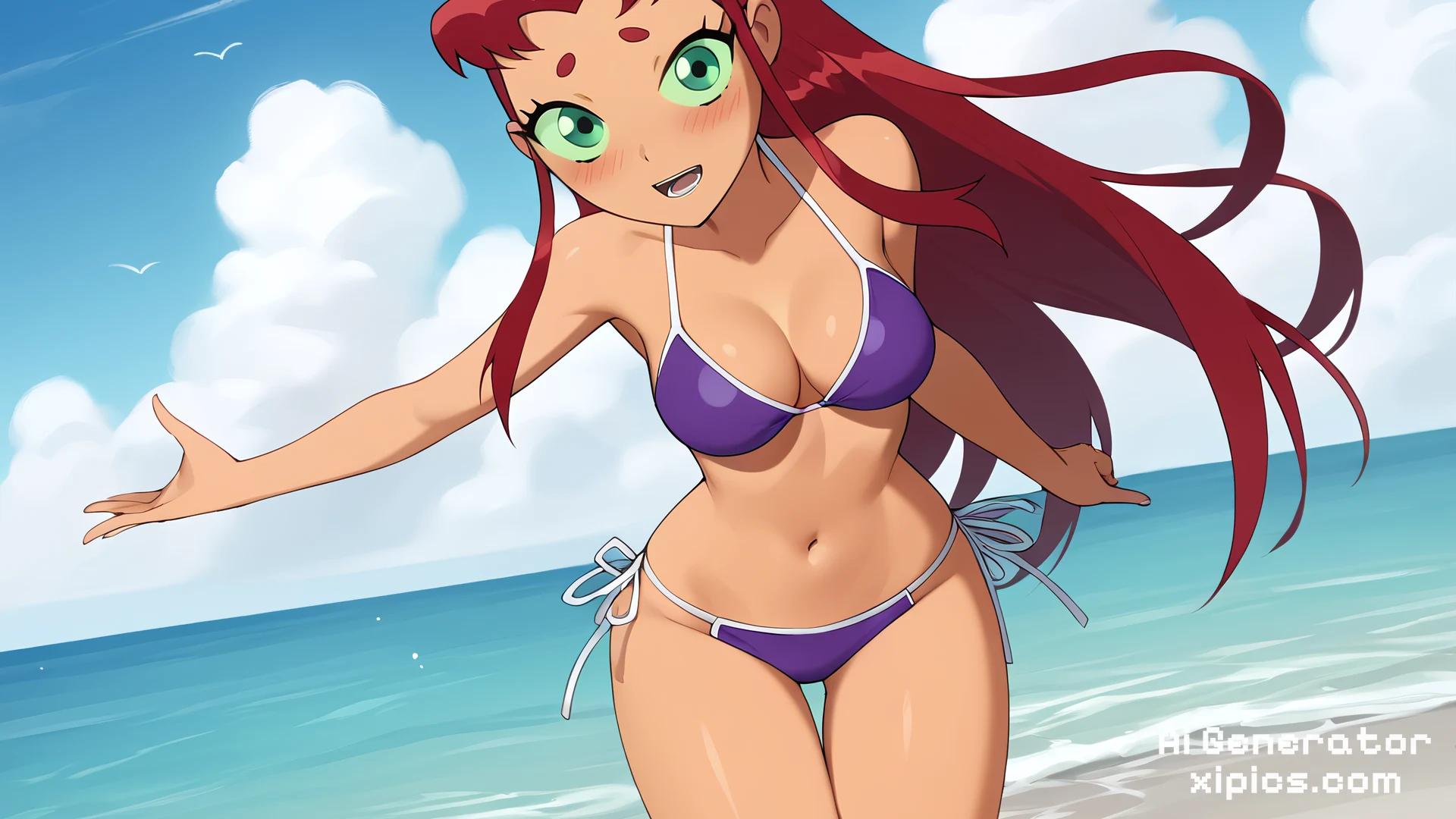 starfire cosplay naked - Everything Feels So Right