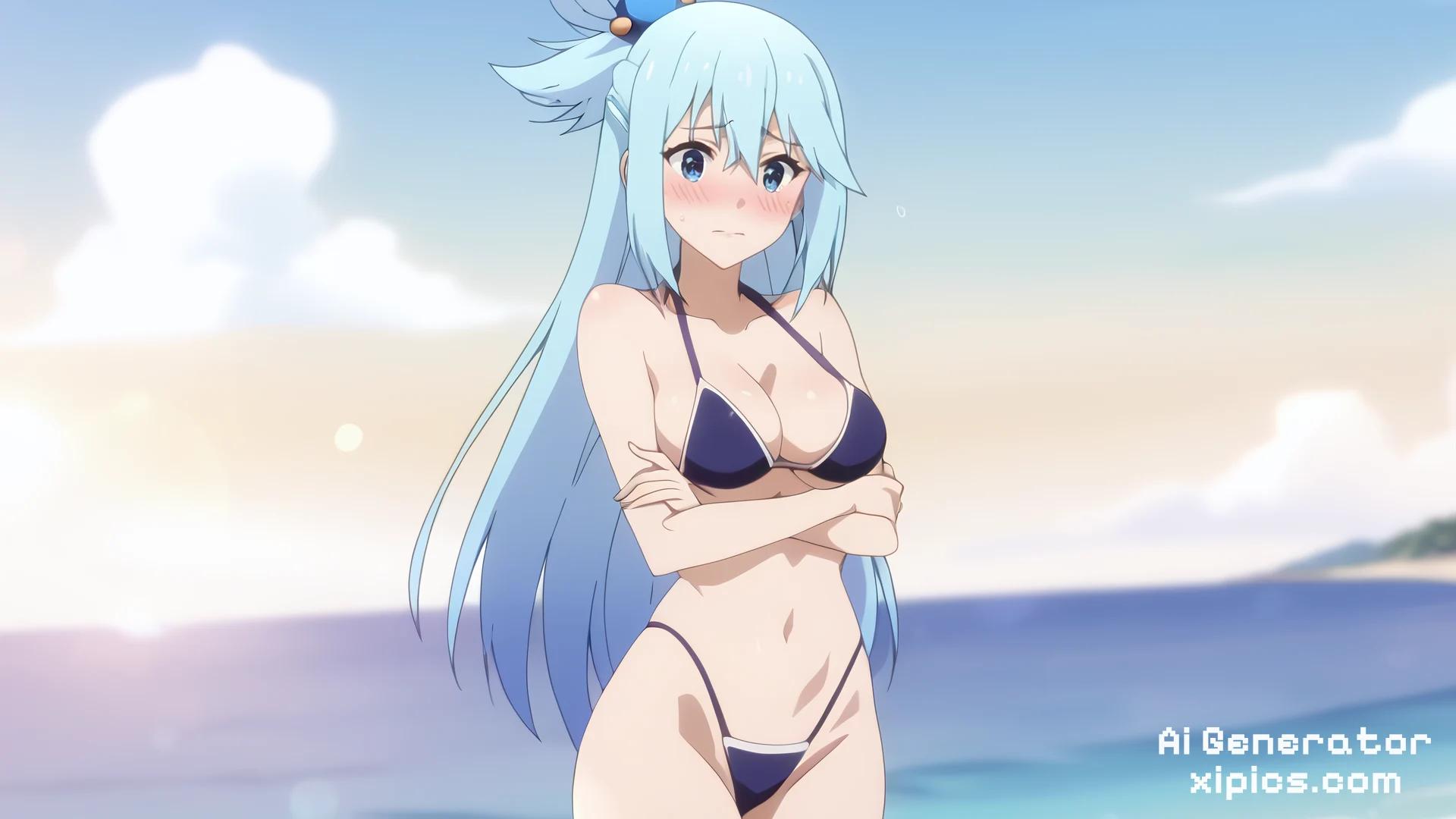 konosuba aqua xxx - Wild Heat naked ai porn