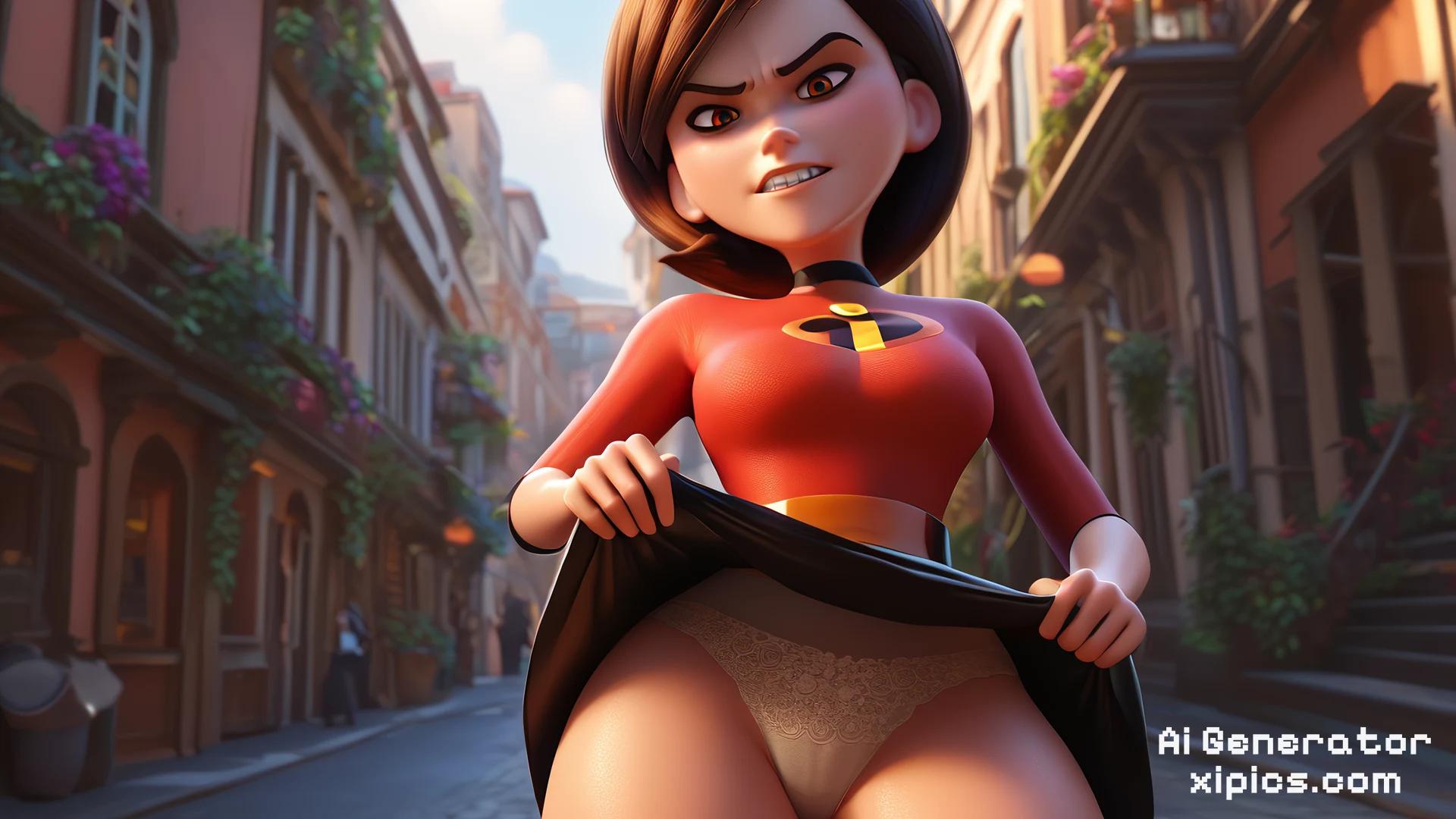 helen parr lesbian porn - No Words Just Passion