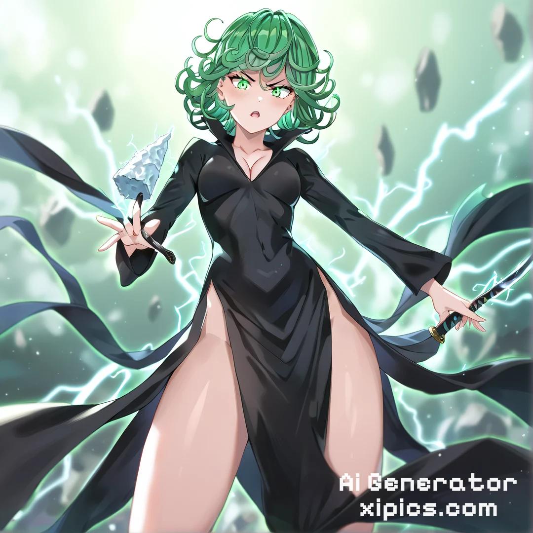 tatsumaki cosplay - Tempting Touches NSFW