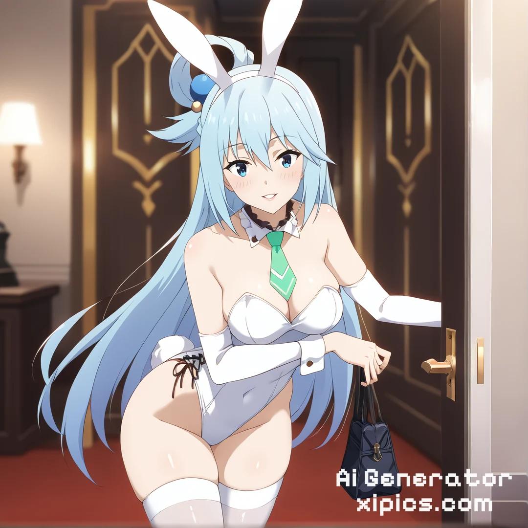 aqua konosuba r34 - Set the Night on Fire nude