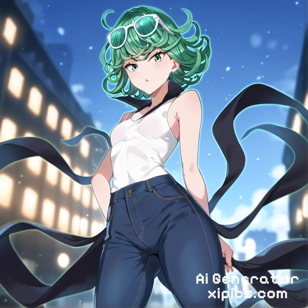 one punch man tatsumaki nude - Flaming Attraction Ai Porn