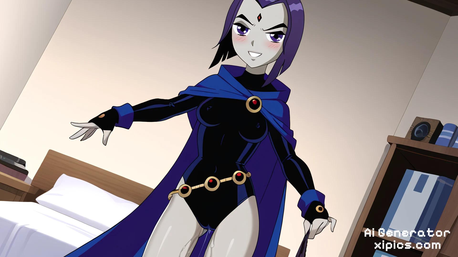 raven rule 34 animated - Burning With Obsession