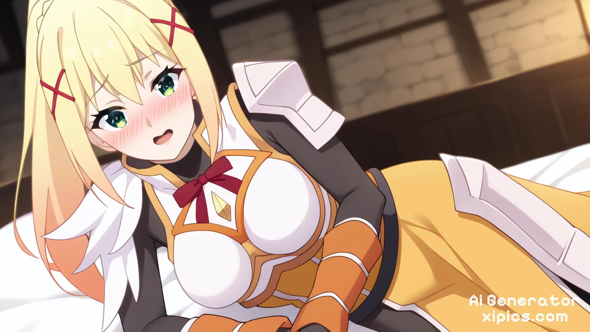konosuba darkness hentai - Swept Away in Heat Ai Porn