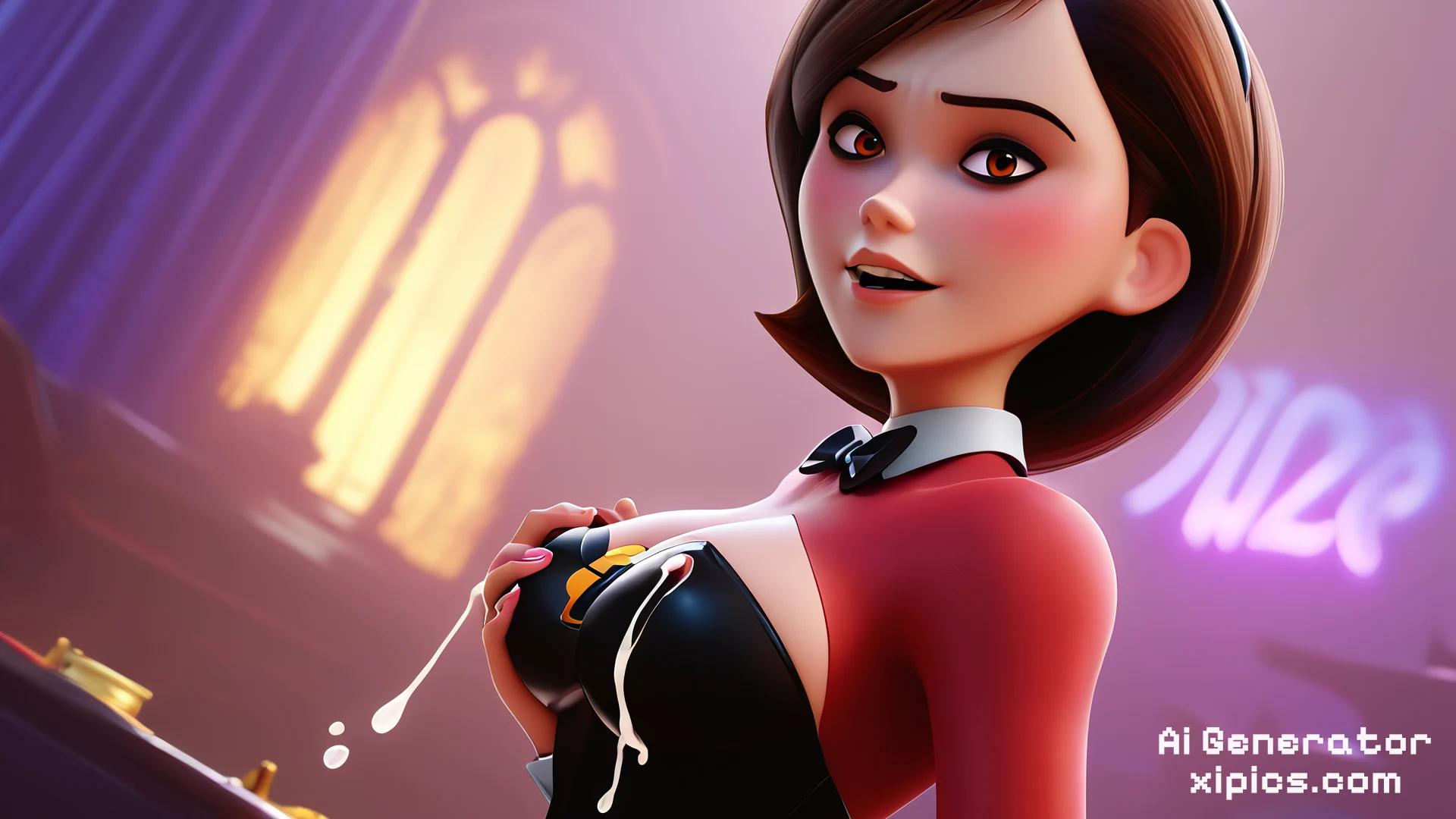 futa helen parr - Your Hands My Weakness