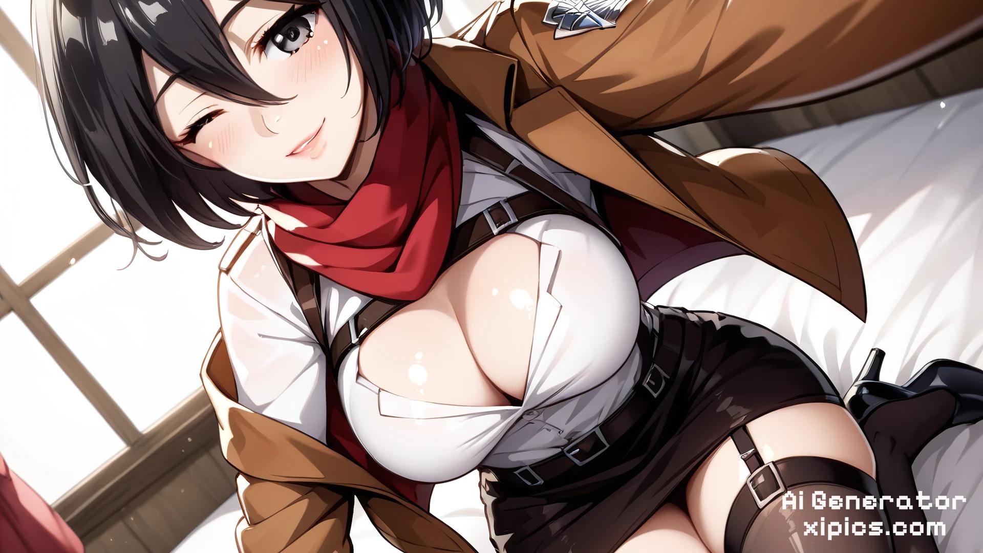 mikasa ackerman nude ai - Wild Cravings Ignite nude