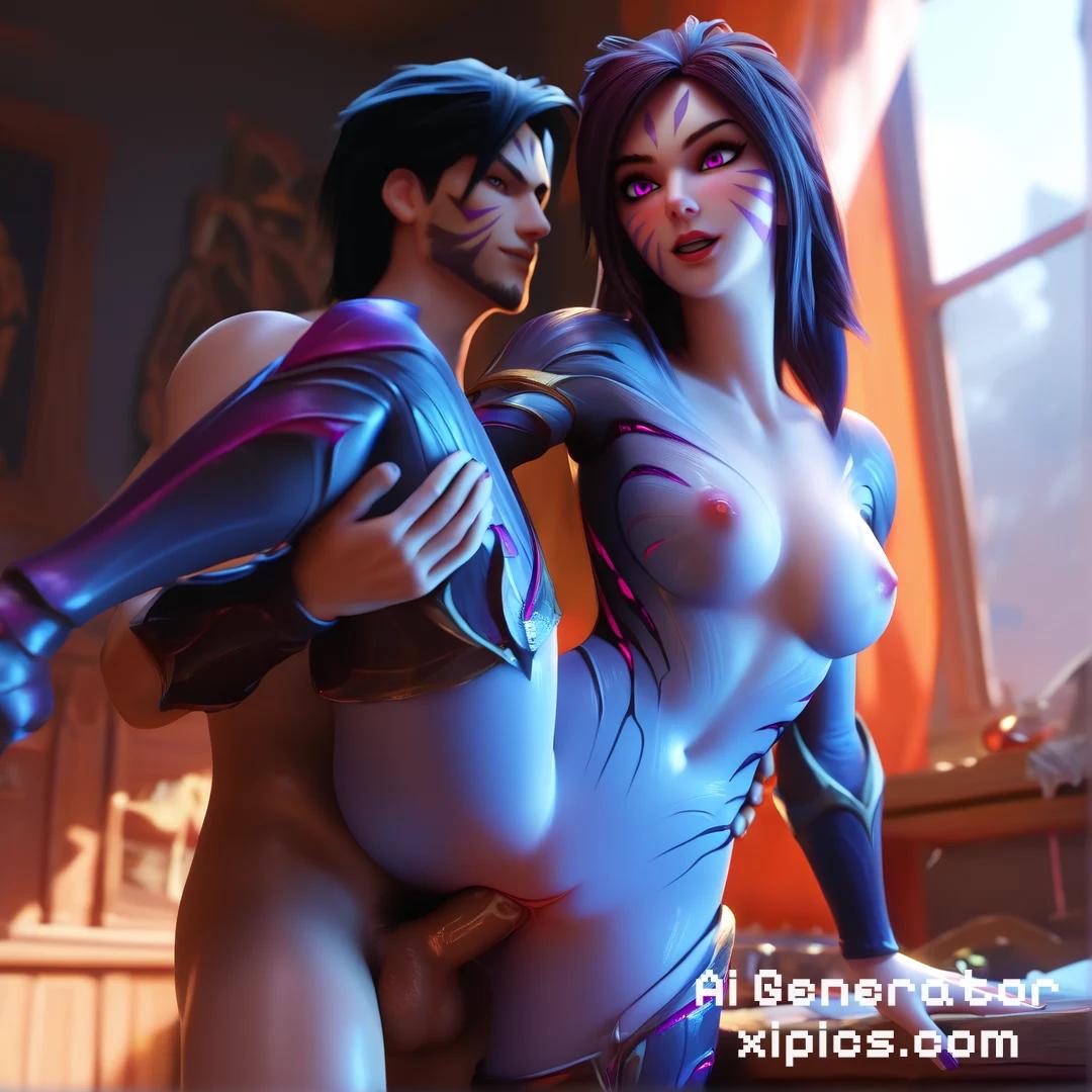 lol kaisa hentai - Hotter Than Fire Ai sex